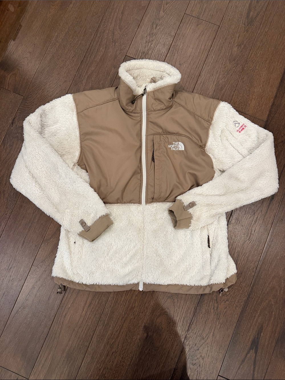 The North Face Fleece Deep Pile Women Zipper Jacket Size Large - C39-120